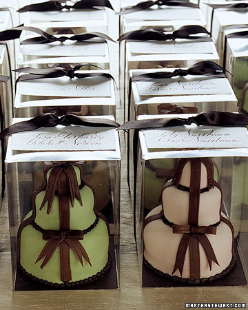 Tartas individuales para cada pareja